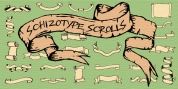 Schizotype Scrolls font download