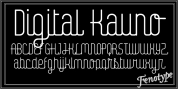 FT Digital Kauno font download