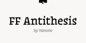 FF Antithesis font download