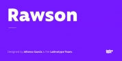 Rawson font download