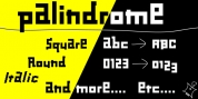 Palindrome font download