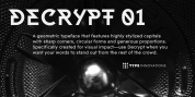 DECRYPT 01 font download