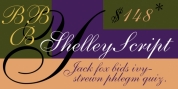 Shelley Script font download