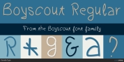 Boyscout font download