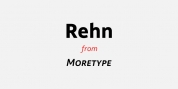 Rehn font download