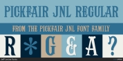 Pickfair JNL font download