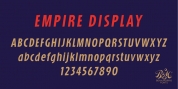 Empire Display font download