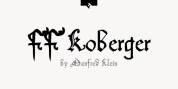 FF Koberger font download