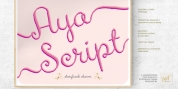 Aya Script font download