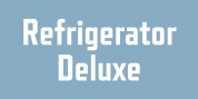 Refrigerator Deluxe font download