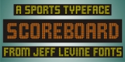 Scoreboard JNL font download
