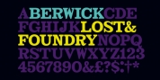 Lost  Foundry font download