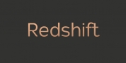 Redshift font download