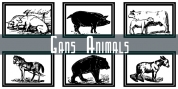 Gans Animals font download