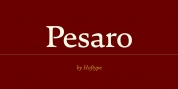 Pesaro font download