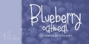 Blueberry Oatmeal font download