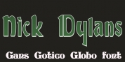 Gans Gotico Globo font download