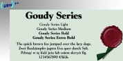 Goudy Series font download