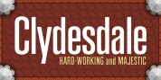 Clydesdale font download
