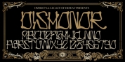 H74 Dishonor font download