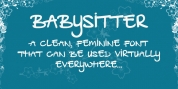 Babysitter font download