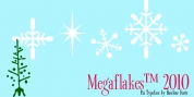 Megaflakes 2010 font download
