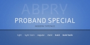 Proband Special font download