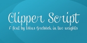 Clipper Script font download