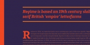 Regime font download