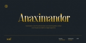 Anaximander font download
