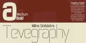 Tevegraphy font download