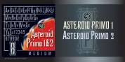 Asteroid Primo SG font download
