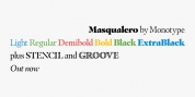 Masqualero font download