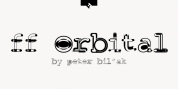 FF Orbital font download