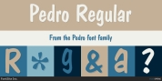 Pedro font download