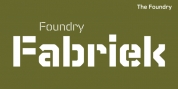 Foundry Fabriek font download