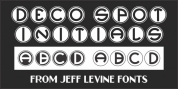Deco Spot Initials JNL font download