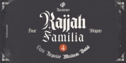 Rajjah Famillia font download