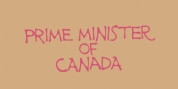Prime Minister Of Canada font download