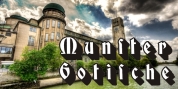 Münster Gotische font download