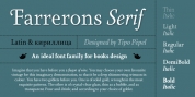 Farrerons Serif font download