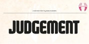 Judgement font download
