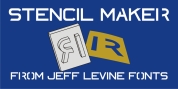 Stencil Maker JNL font download