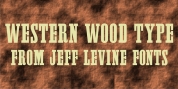 Western Wood Type JNL font download