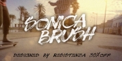 Sonica Brush font download