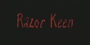 Razor Keen font download
