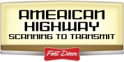 American Highway font download