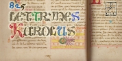825 Lettrines Karolus font download
