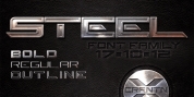 Steel font download