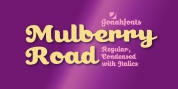 Mulberry Road font download